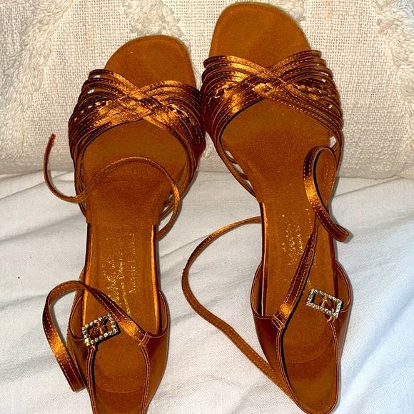 IDS (International Dance Shoes) Latin 2.5 inch Heels Size: UK 6 or US 8 Ballroom - Picture 5 of 8